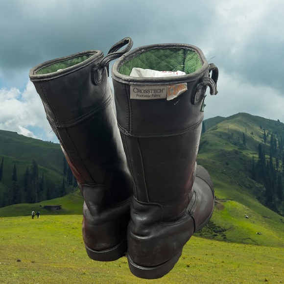 Well Worn Vintage Firefighter Boots Size 13W 13 Wide - Picture 7 of 14